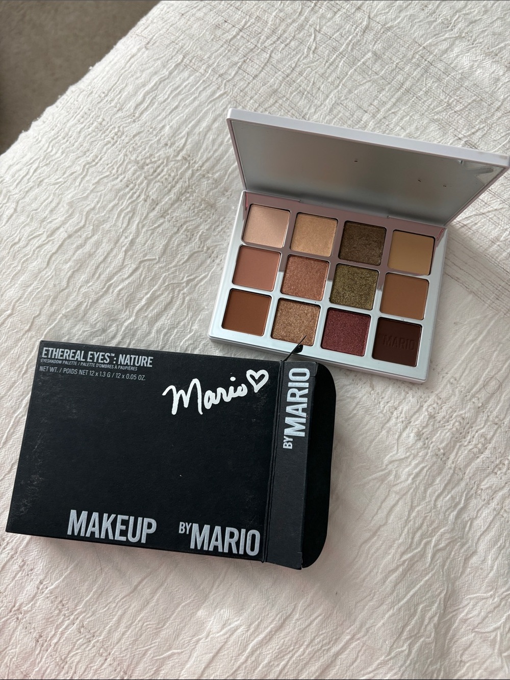 Makeup By Mario Ethereal Eyes Nature Palette - Brown, Gold, Rust, Beige